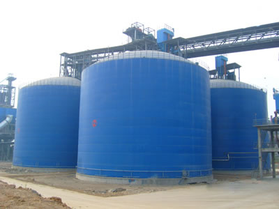 城区水泥钢板库改造